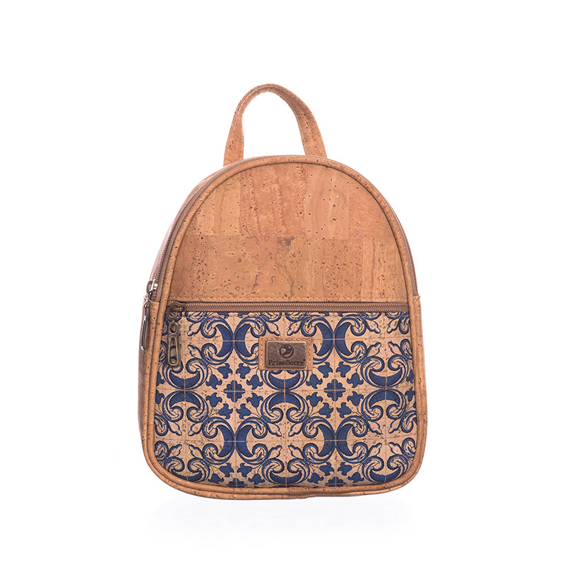 Tiles Collection Backpack: Sustainable and Stylish Cork Backpack