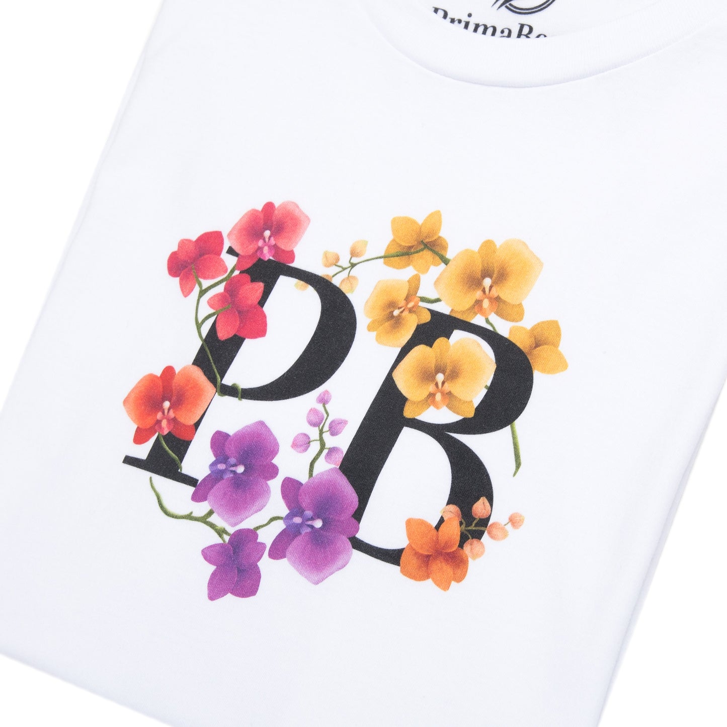 Camiseta de algodão orgânico Orchid: camiseta sustentável, estilosa e ética feita com 100% algodão orgânico com certificação GOTS