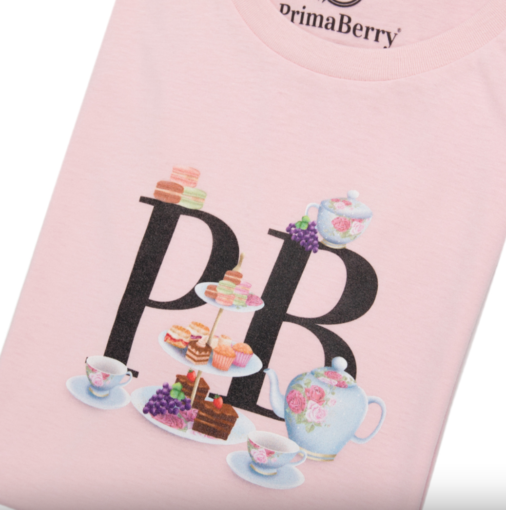 T-Shirt „Afternoon Tea“ aus Bio-Baumwolle für Erwachsene