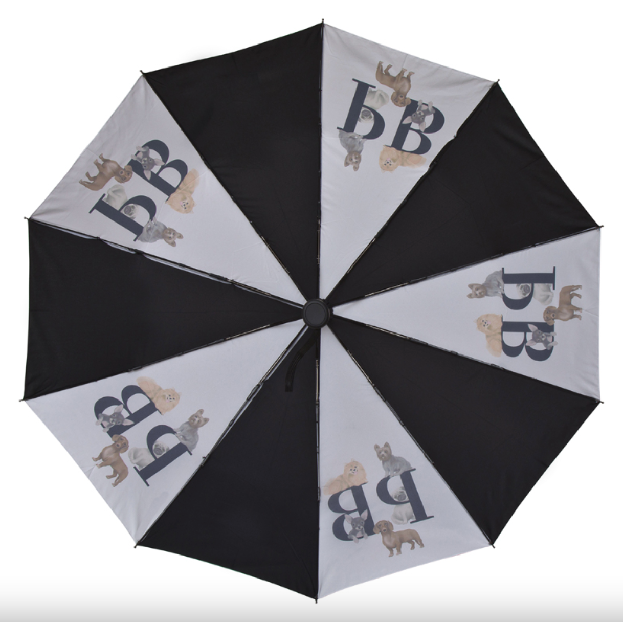Guarda-chuva dobrável DogMania: guarda-chuva elegante e sustentável para amantes de cães