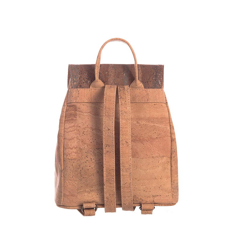 cosmetic cork backpack