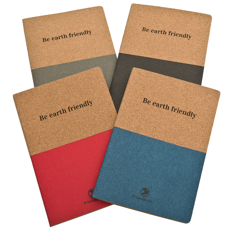 be earth friendly cork notebook