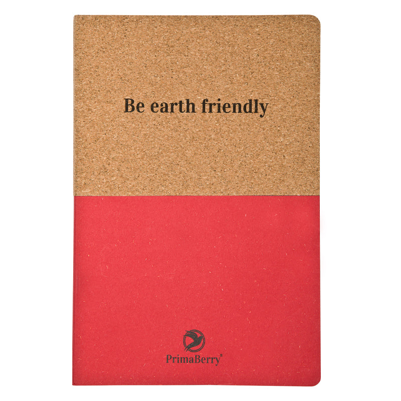 be earth friendly cork notebook