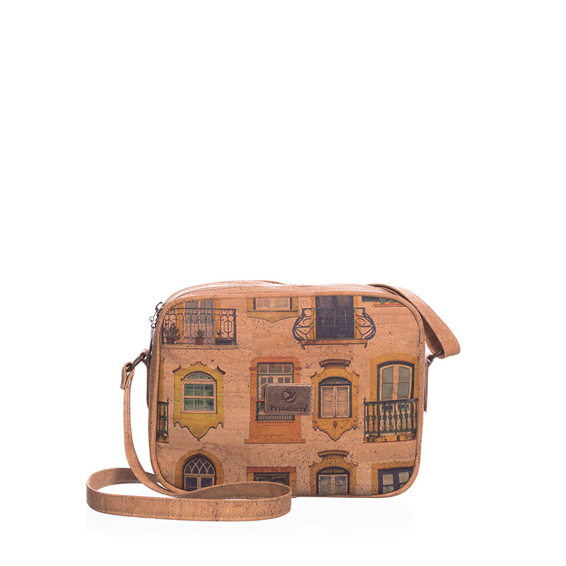 window collection cork crossbody bag