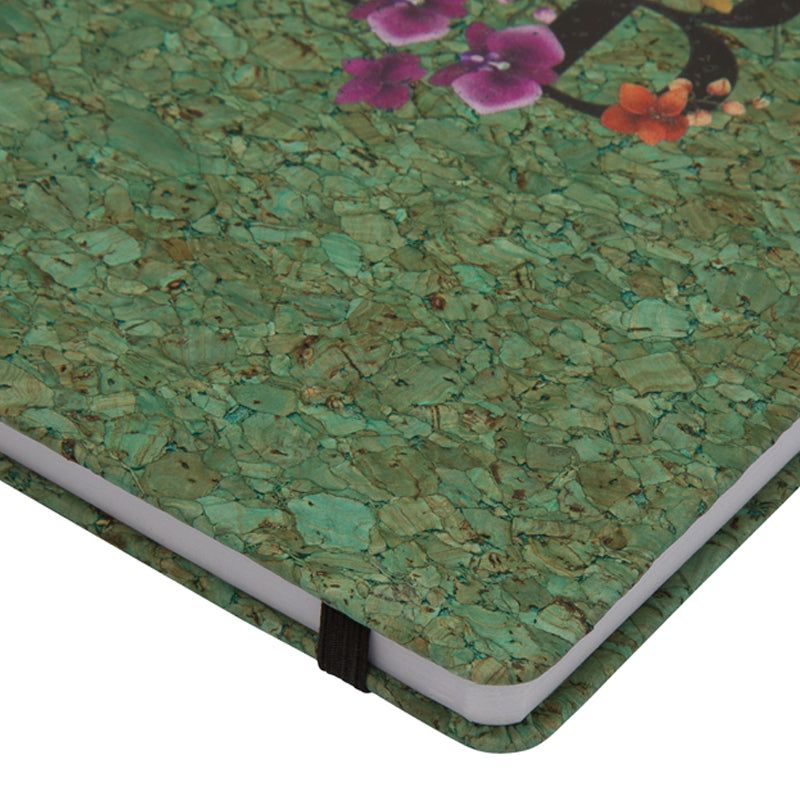 orchid cork notebook