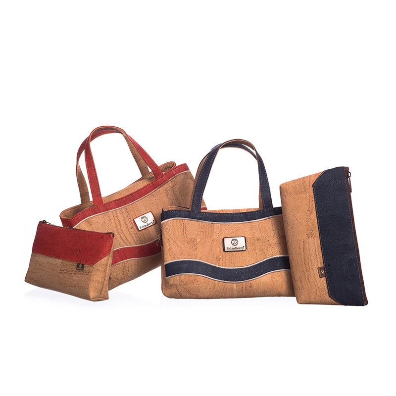 Baguette Bag in Natural Silver Cork– nest PURE