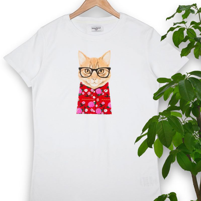 unisex pima cotton cat t-shirts