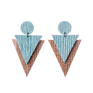 vice and virtue banana fibre earrings